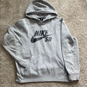 Nike SB Gray Hoodie for Men